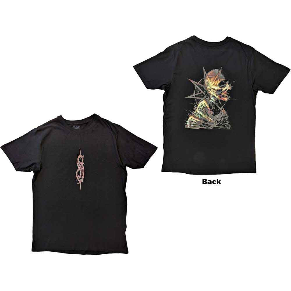 Slipknot Skeleton & Pentagram Black