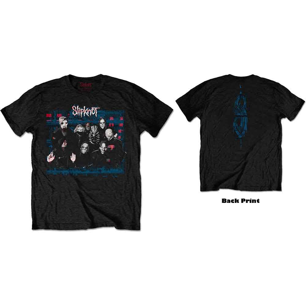 Slipknot WANYK Glitch Group Black