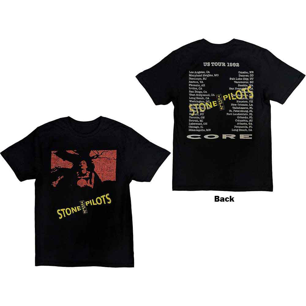 Stone Temple Pilots Core US Tour '92 Black