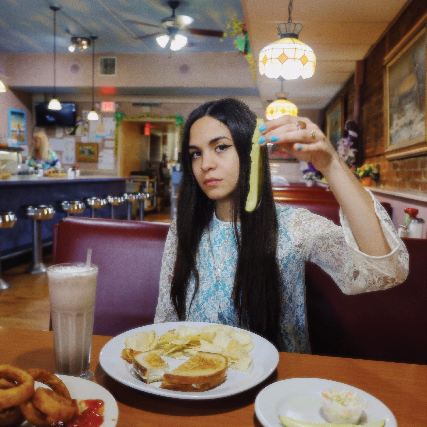 Storey Littleton At A Diner (Blue Vinyl)