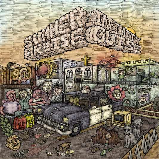 Summerbruise Infinity Guise (Clear W/ Orange & Red Swirl Vinyl)