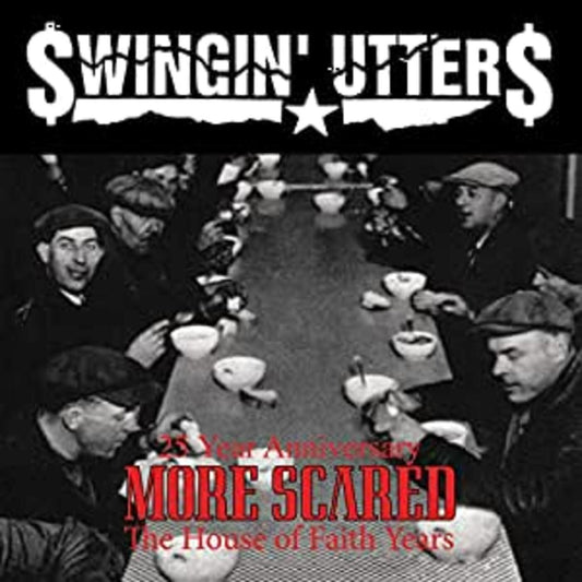 Swingin' Utters More Scared (BLACK & WHITE VINYL)