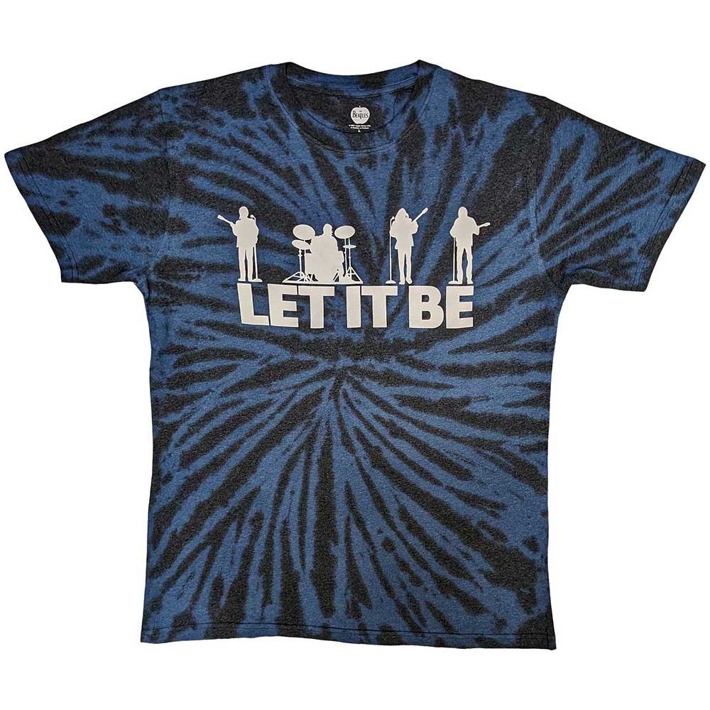 The Beatles Let It Be Silhouette Black