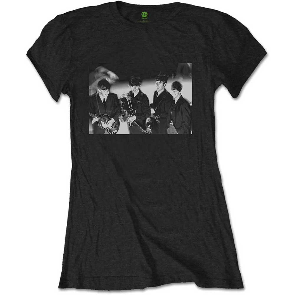 The Beatles Smiles Photo Black