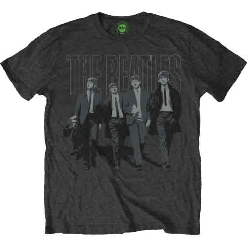 The Beatles Walking in London Grey