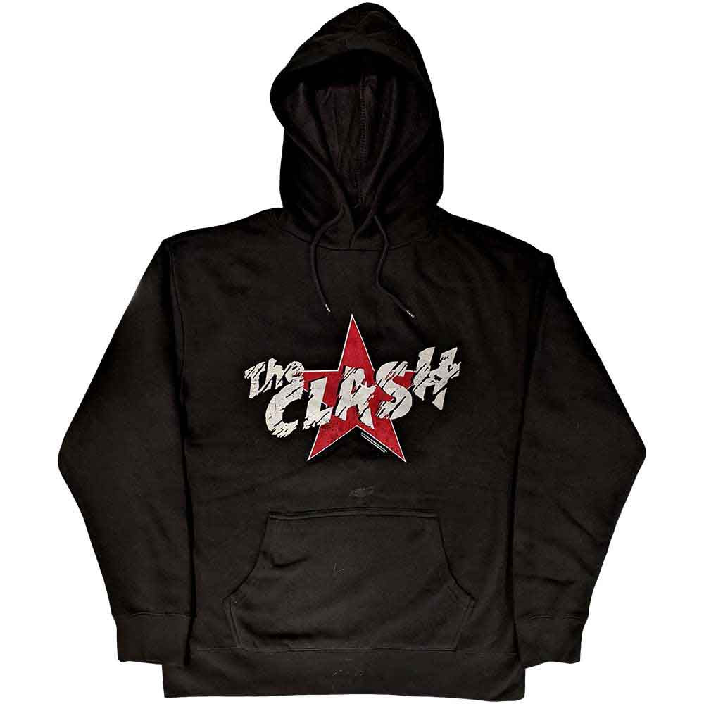 The Clash Star Logo Black