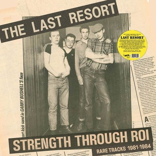 THE LAST RESORT Strength Through Roi - Rare Tracks 1981-1984