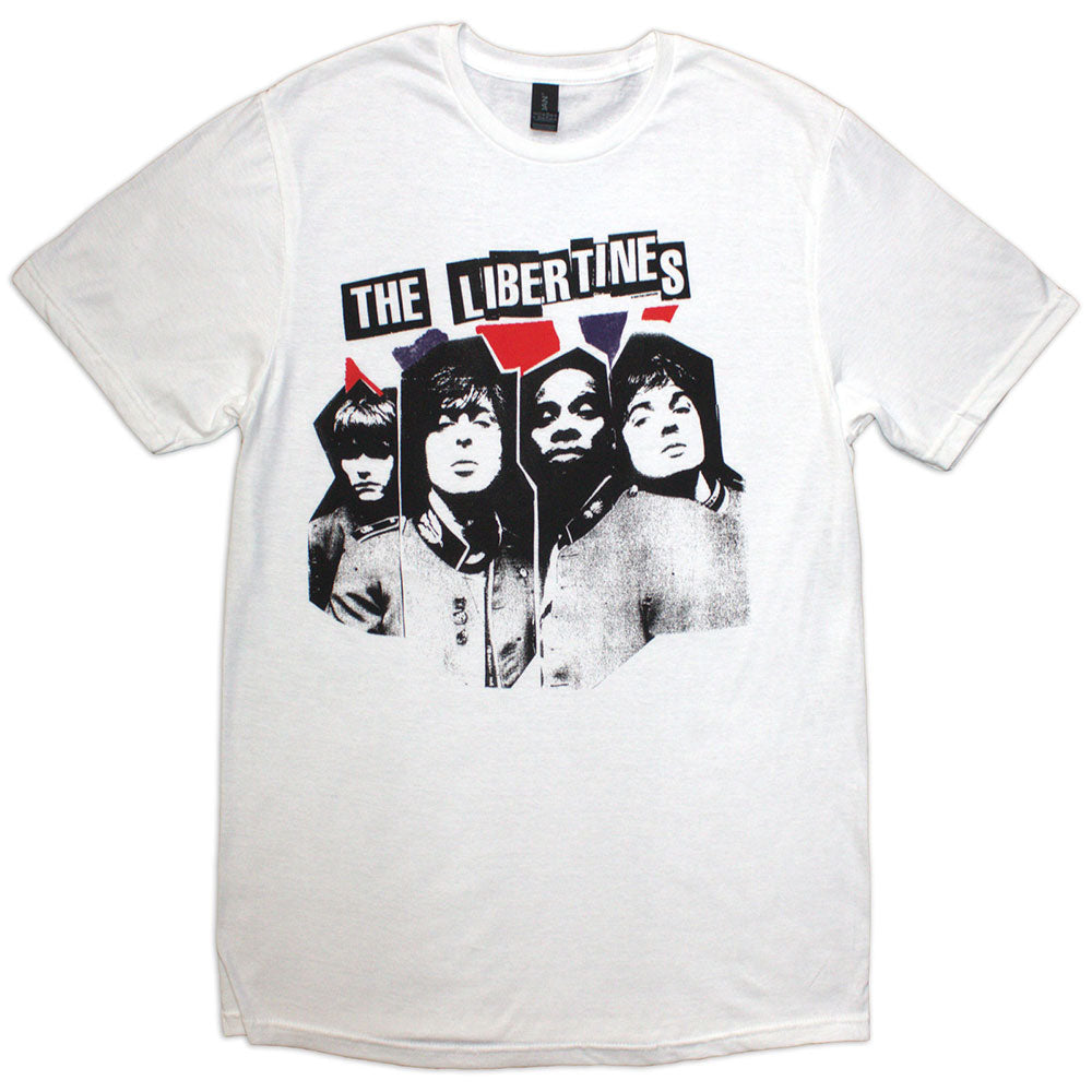 The Libertines RIP Flag Xerox White