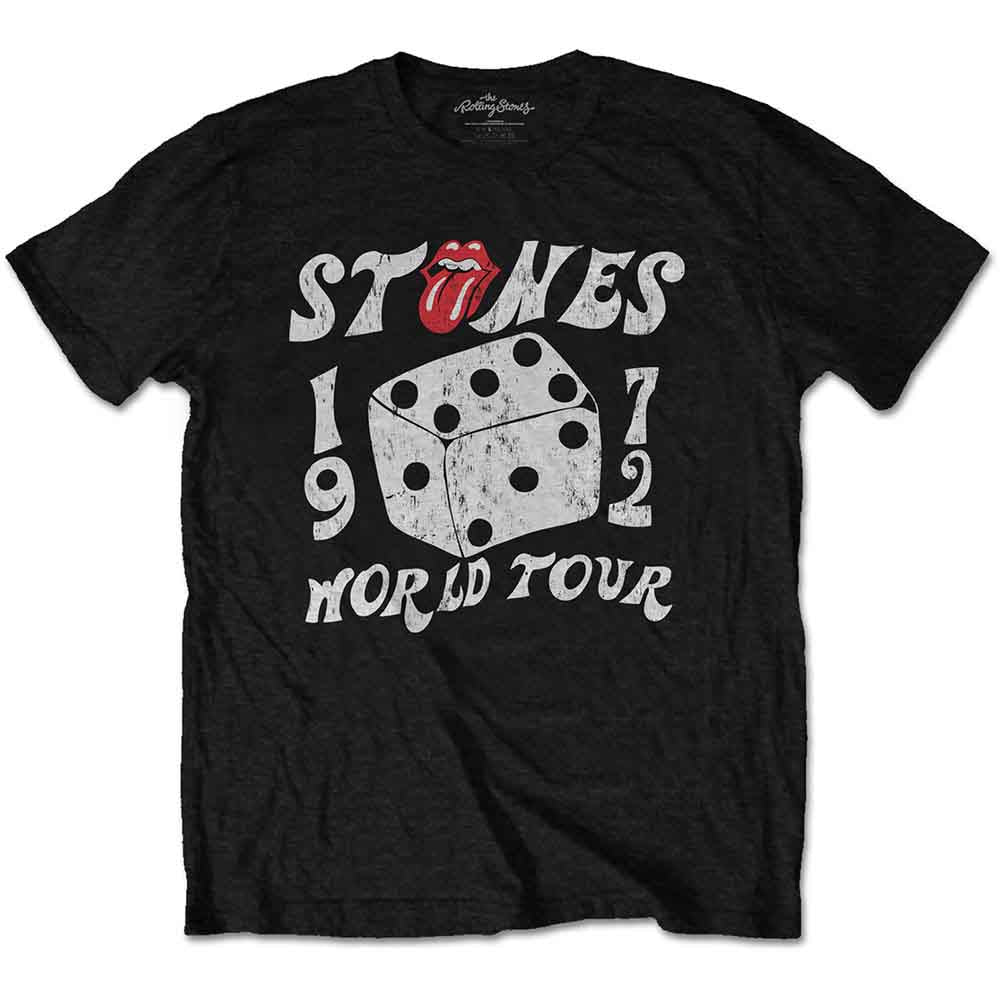 The Rolling Stones Dice Tour '72 Black