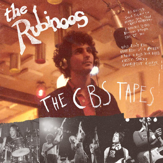 The Rubinoos The CBS Tapes (RED & BLACK SPLATTER VINYL)