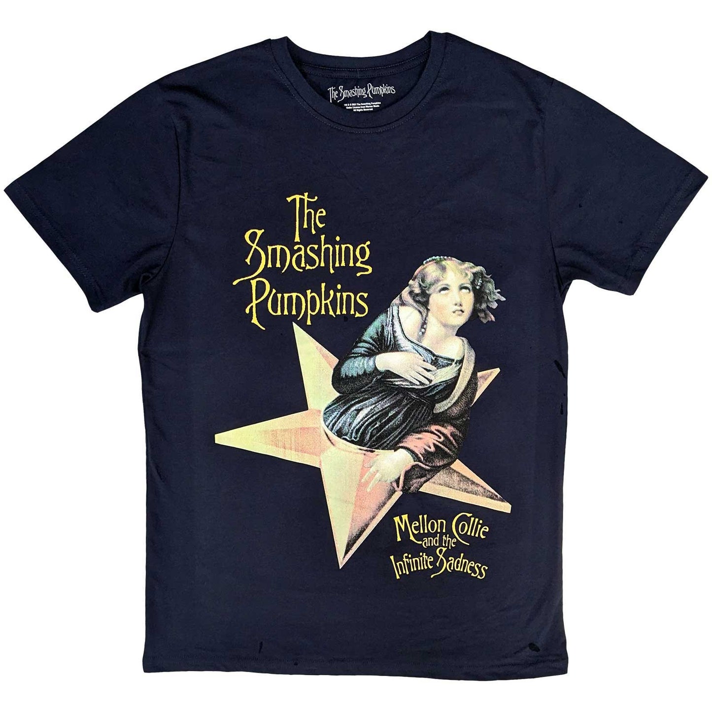 The Smashing Pumpkins Mellon Collie navy blue