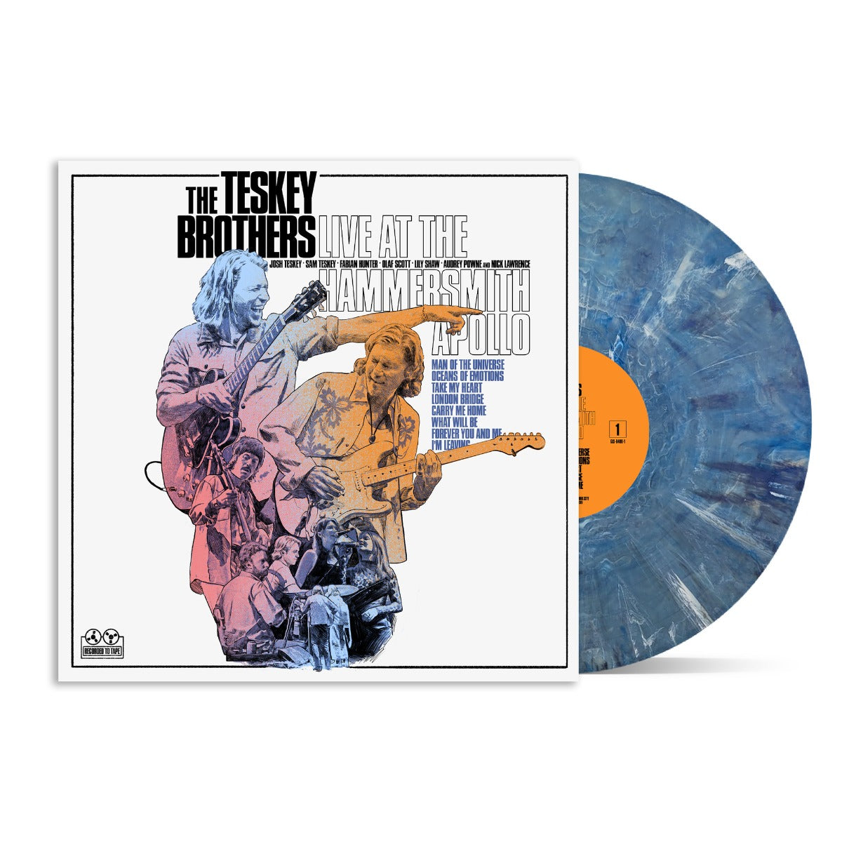 The Teskey Brothers Live At The Hammersmith Apollo (Heron Blue Vinyl)
