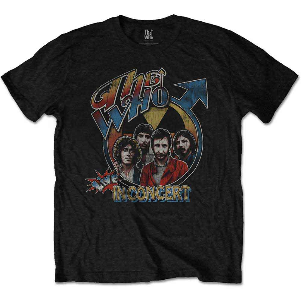 The Who Live in Concert Black