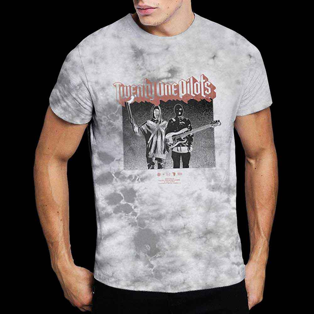 Twenty One Pilots Torch Bearers Grey, White