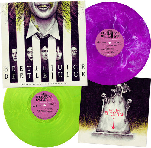 Various Artists Beetlejuice Beetlejuice: Original Motion Picture Soundtrack (Purple & White Smoke & Fluorescent Green) (2 Lp's)