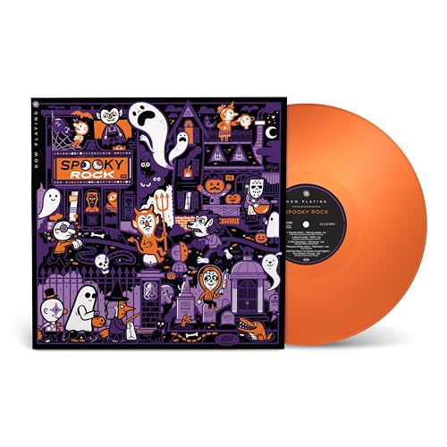Various Artists Now Playing: Spooky Rock (Limited Edition, Jack-O-Lantern Orange Colored Vinyl)