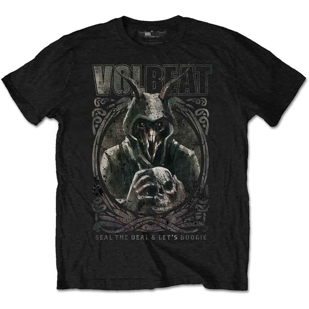 Volbeat Goat with Skull Black