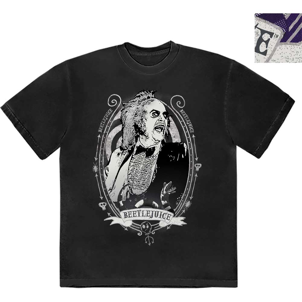 Warner Bros Beetlejuice Beetle Frame Black