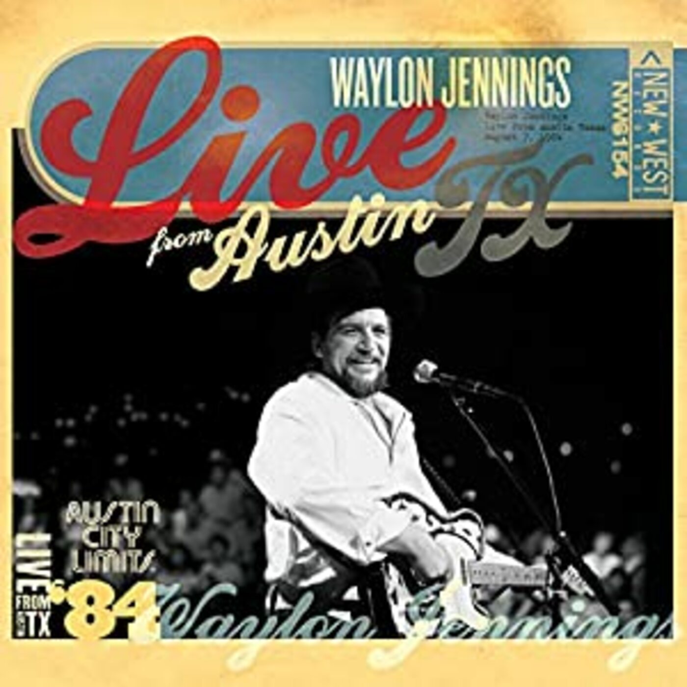 Waylon Jennings Live From Austin, TX '84 (CD + DVD)