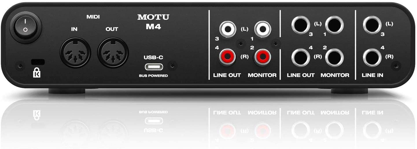 MOTU M4 4x4 USB-C Audio Interface