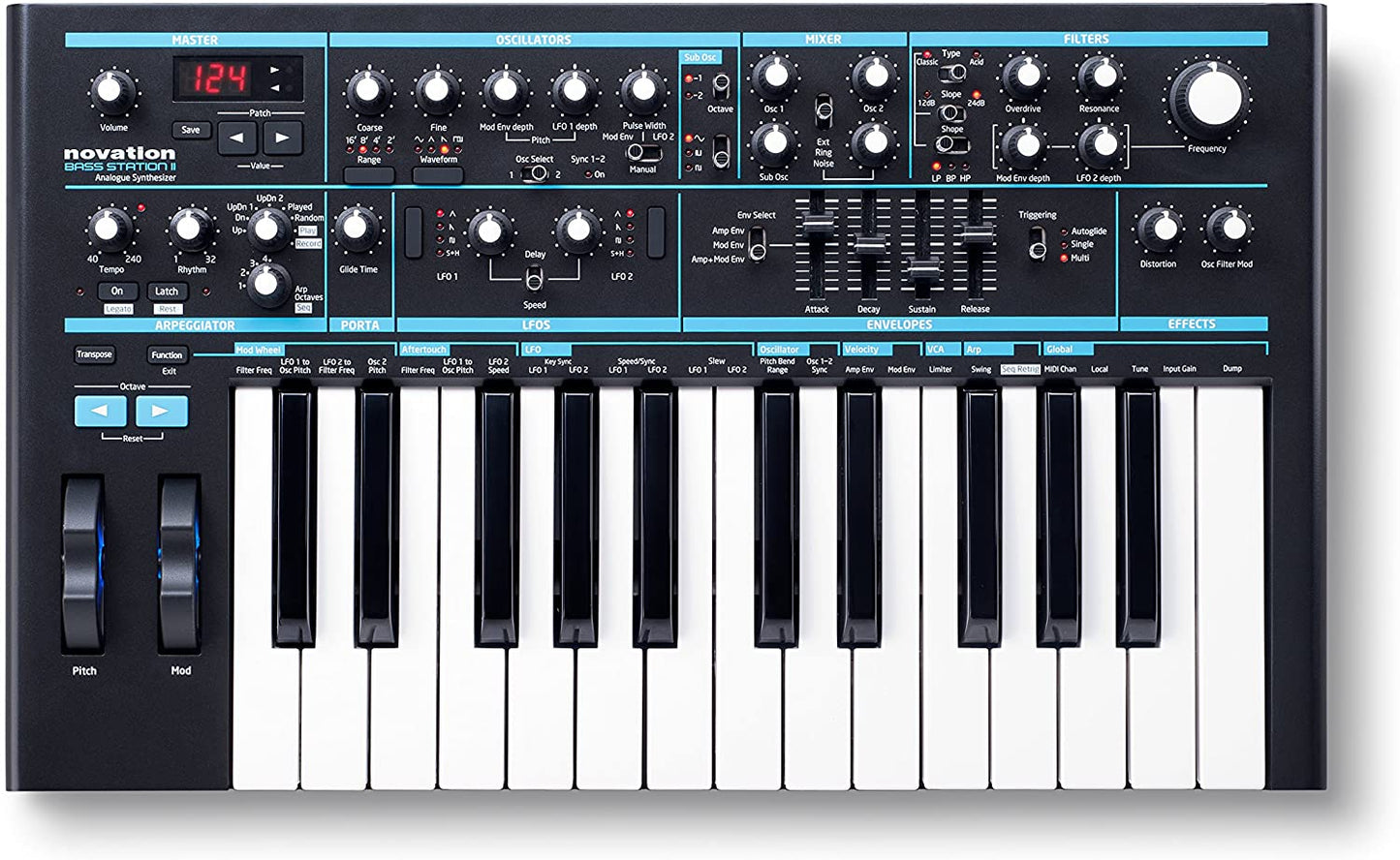 Novation Bass Station II Analog Mono-Synth
