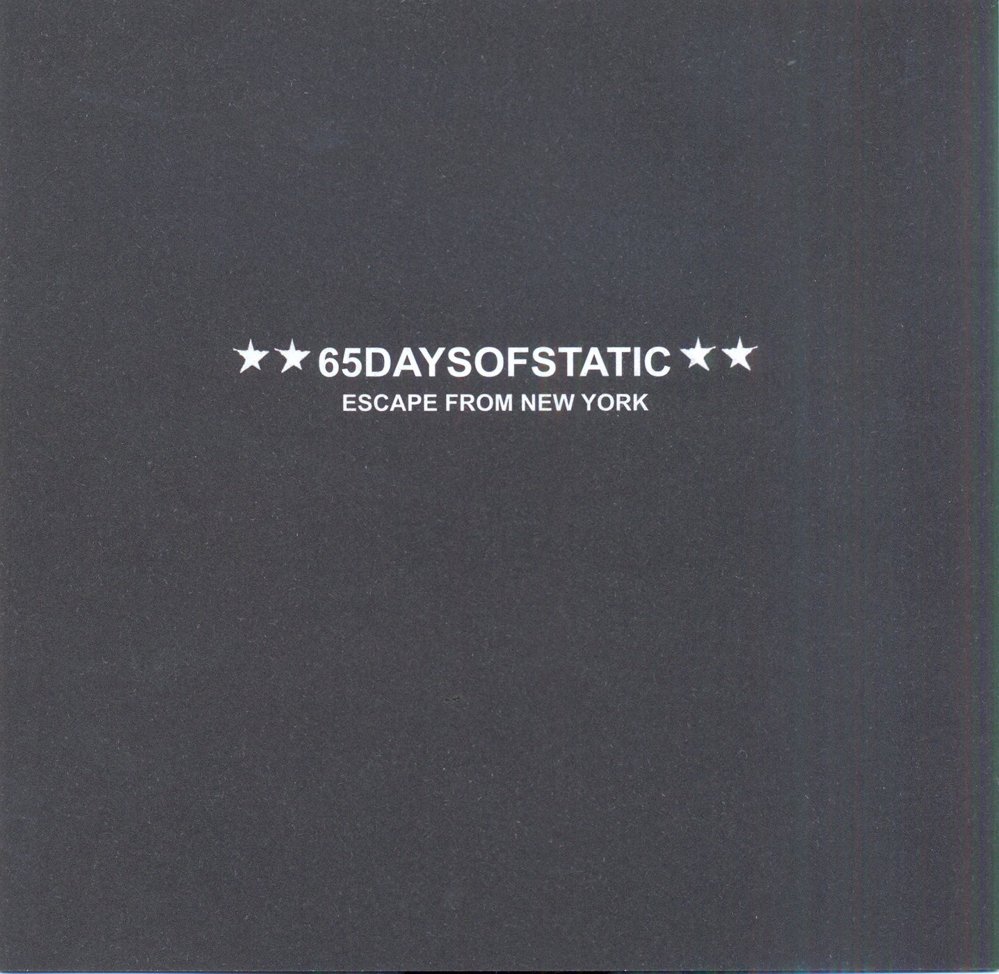 65daysofstatic Escape From New York (CD+DVD)