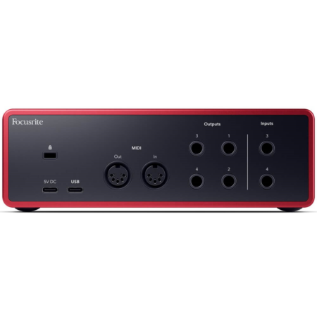 Focusrite Scarlett 4i4 4th Generation Audio Interface