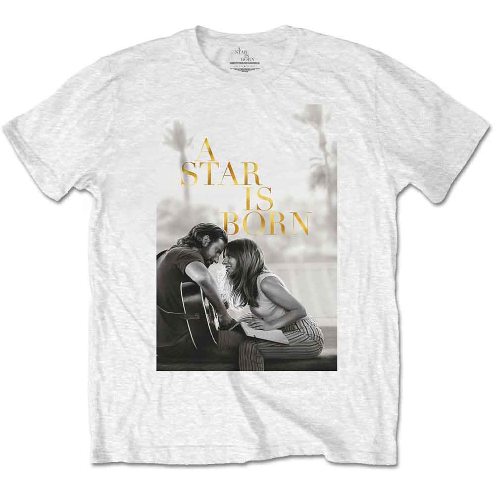 A Star Is Born Jack & Ally Movie Poster White