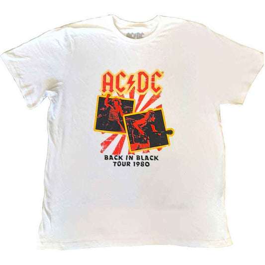 AC/DC Back in Black Tour 1980 White