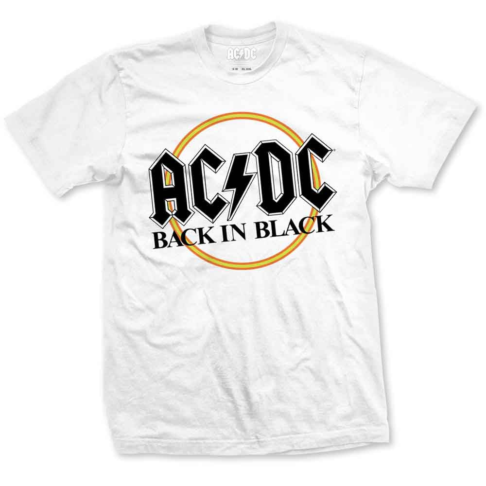 AC/DC Back in Black White