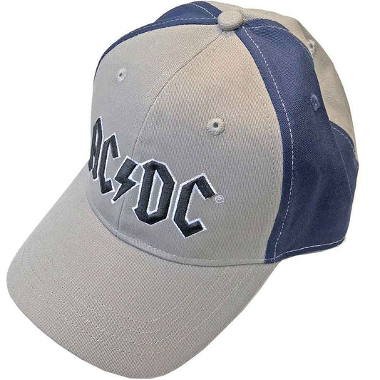 AC/DC Black Logo Blue, Grey