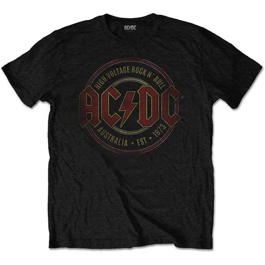 AC/DC Est. 1973 Black