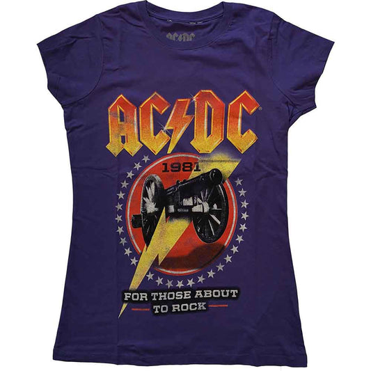 AC/DC For Those About To Rock '81 Purple