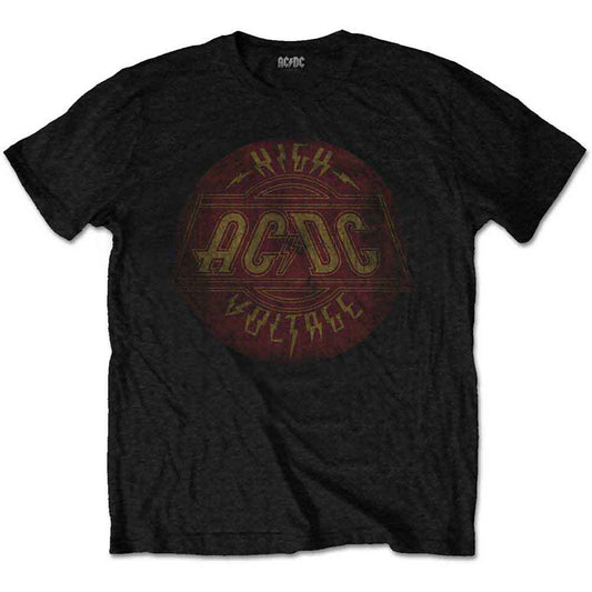 AC/DC High Voltage Vintage Black