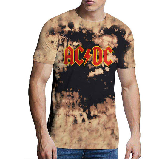 AC/DC Logo Brown, Black