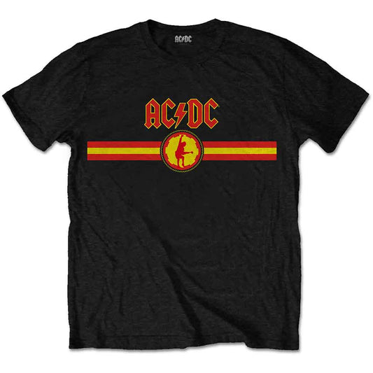 AC/DC Logo & Stripe Black