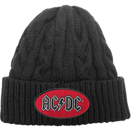 AC/DC Oval Logo Black