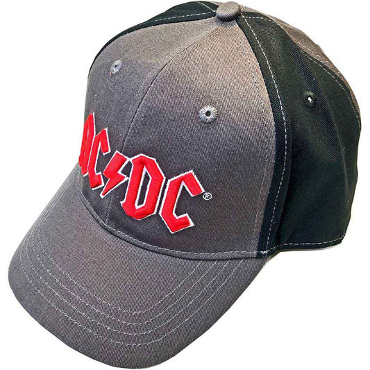 AC/DC Red Logo Black, Grey