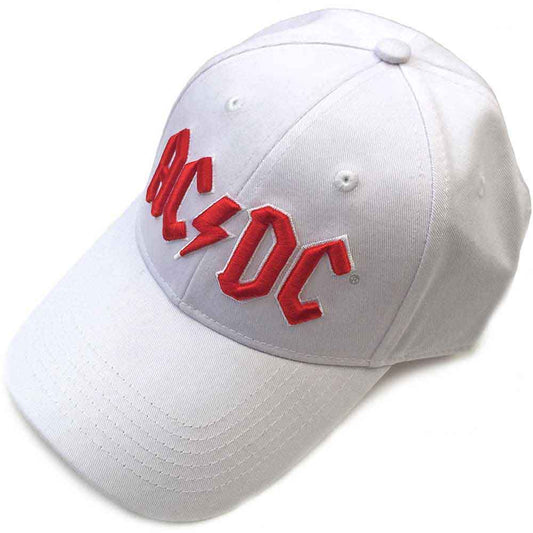 AC/DC Red Logo White