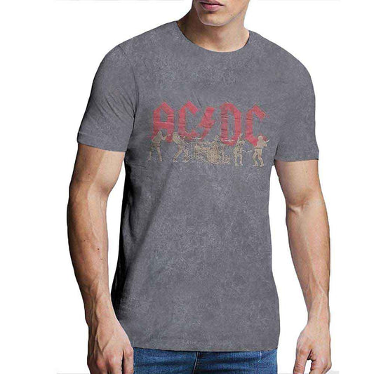 AC/DC Vintage Silhouettes Grey