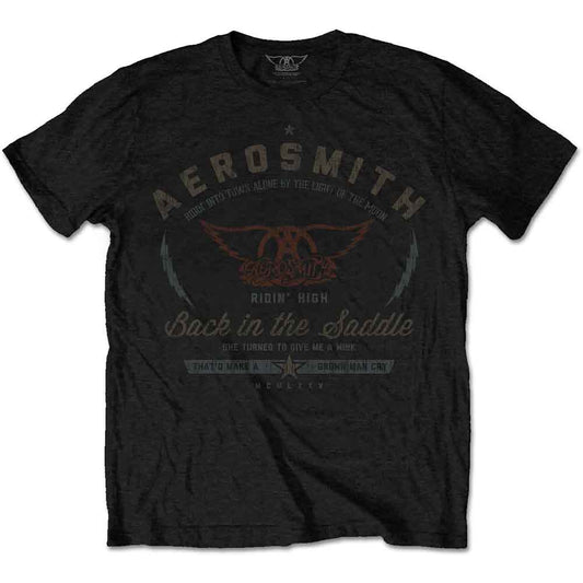Aerosmith Back in the Saddle Black