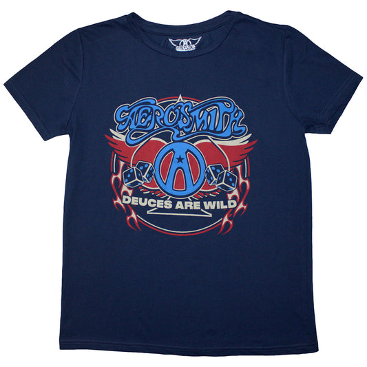 Aerosmith Rainbow Spade Blue