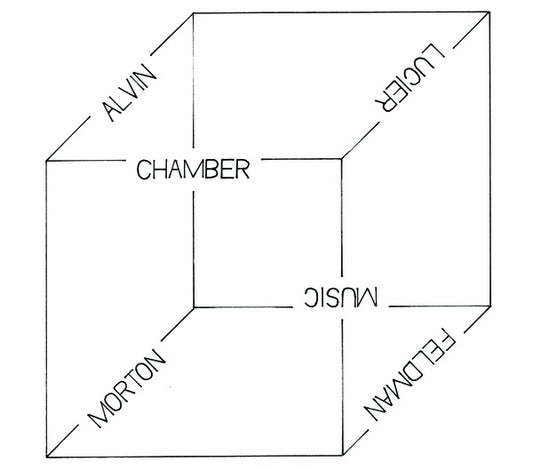 ANTHONY BURR AND CHARLES CURTIS Chamber Music: Alvin Lucier & Morton Feldman
