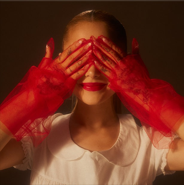 Ariana Grande eternal sunshine [Explicit Content] (Ruby Colored Vinyl, Alternate Cover)