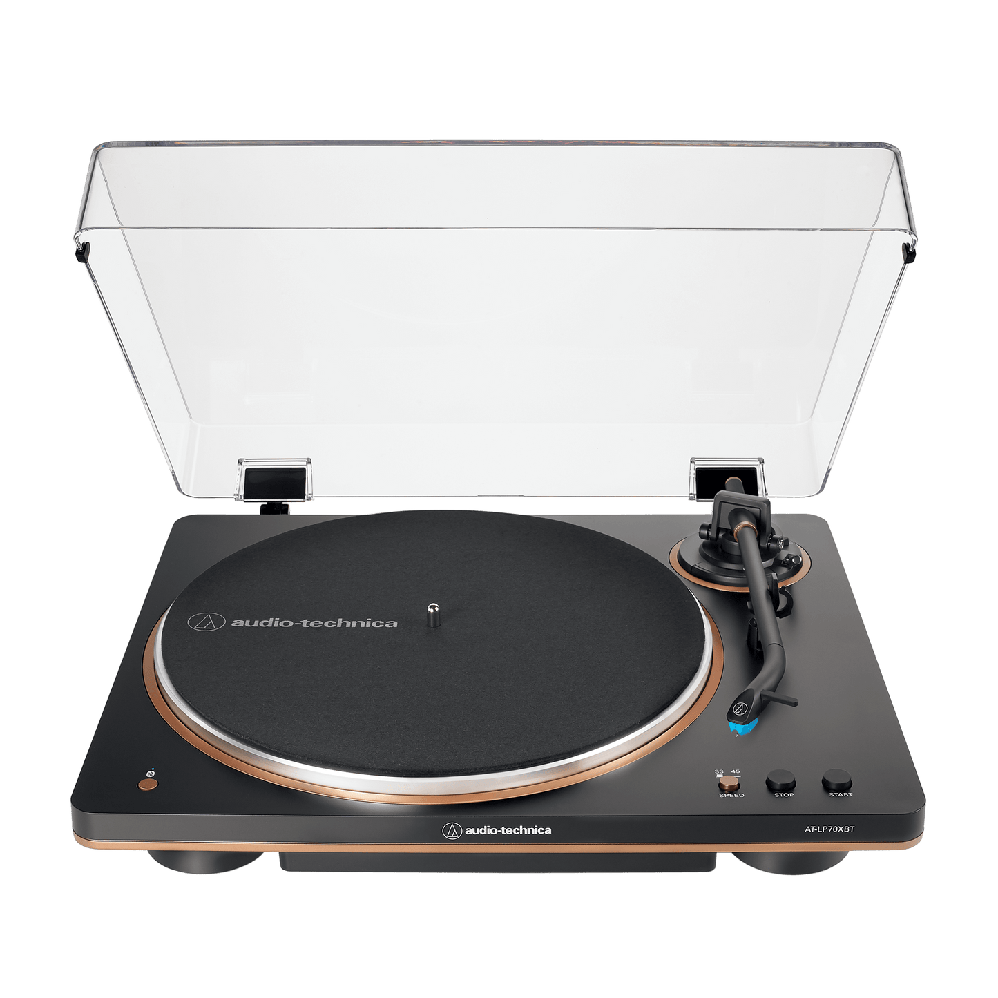 Audio Technica AT-LP70XBT-BZ - FULLY AUTO WRLS BELT-DRIVE TT,BLK/BRONZE