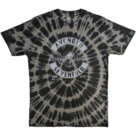 Avenged Sevenfold Deathbat Crest Grey