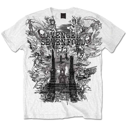 Avenged Sevenfold Land of Cain White