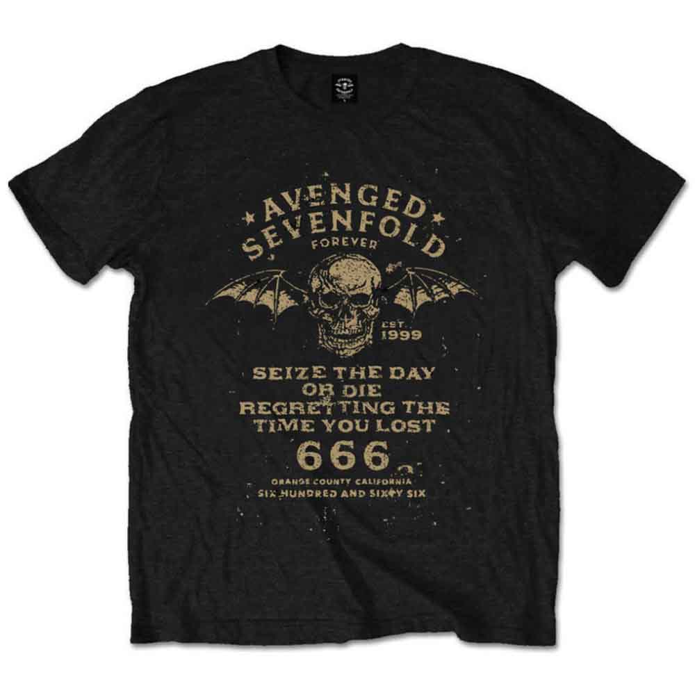 Avenged Sevenfold Seize the Day Black