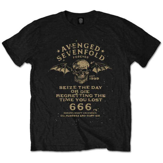 Avenged Sevenfold Seize the Day Black