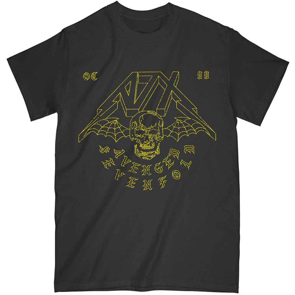 Avenged Sevenfold Webbed Wings Black